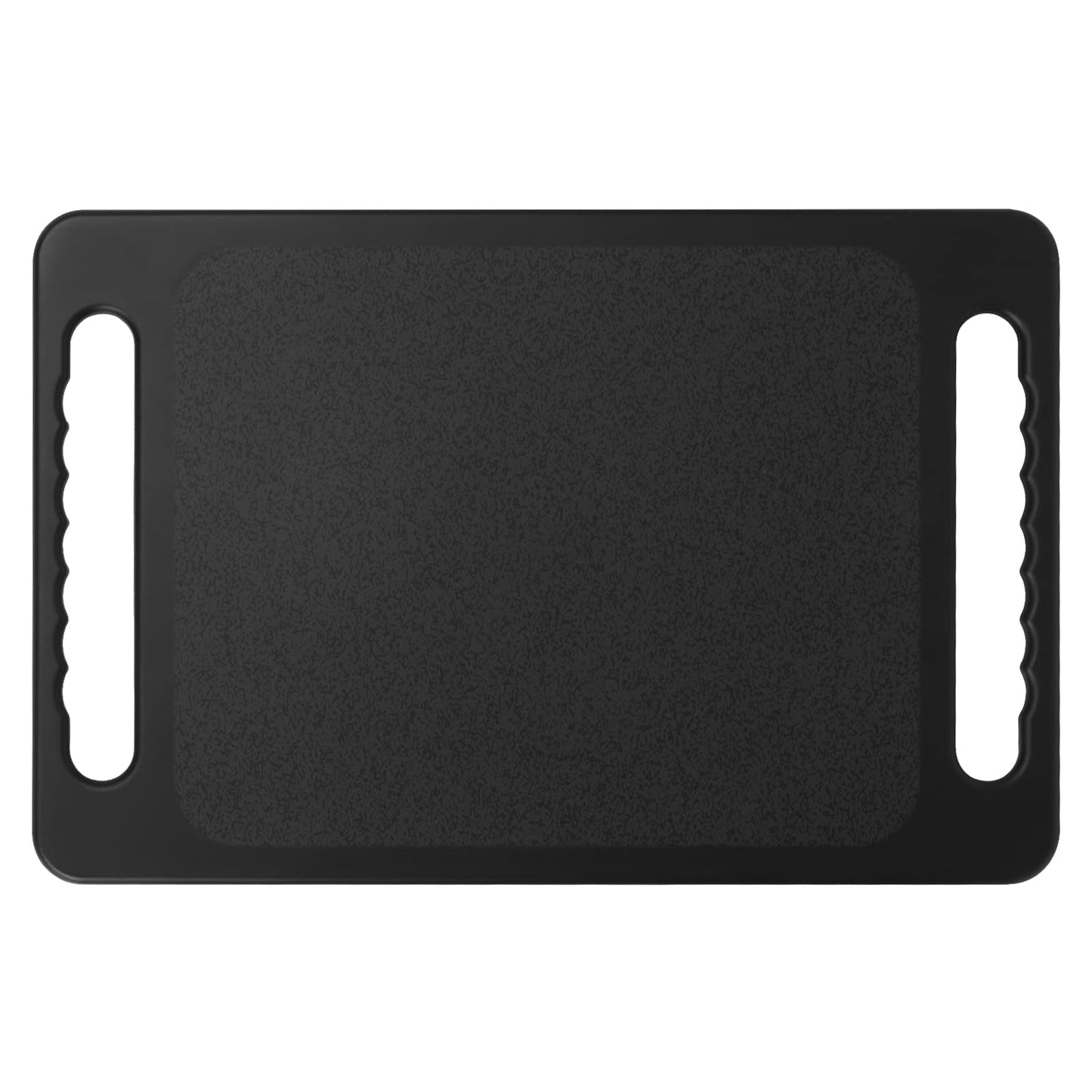 Mineloff Drop-Proof Hand Mirror with Double Handle, Large Rectangular Hand held Mirror -(16"x10") Largehand Mirrors with Handle for Salons and Beauty Salons, Light Salon Hair Mirror(Black)