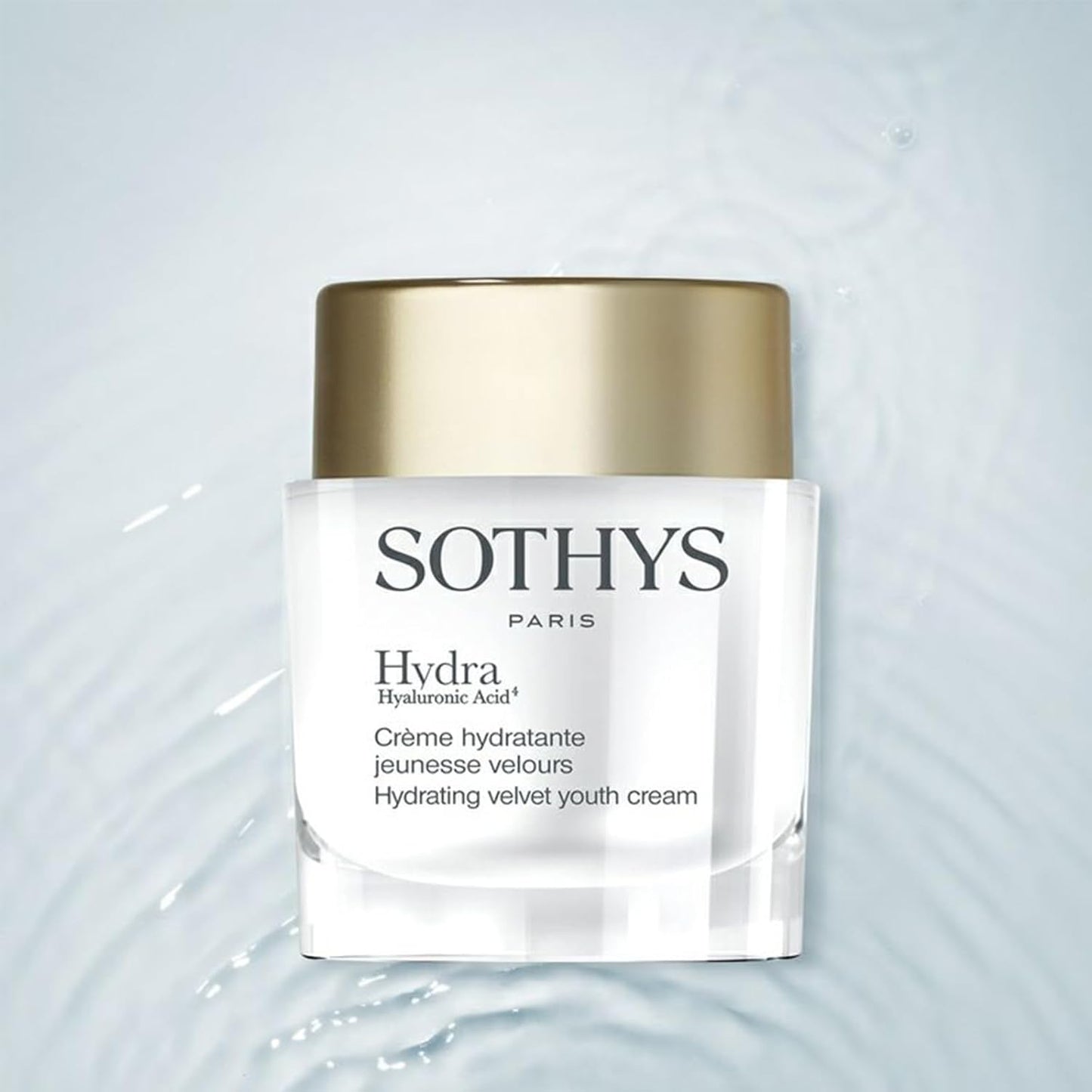 SOTHYS Hydrating Velvet Youth Cream - Face Moisturizer with Hyaluronic Acid for Plump Skin | Normal to Dry