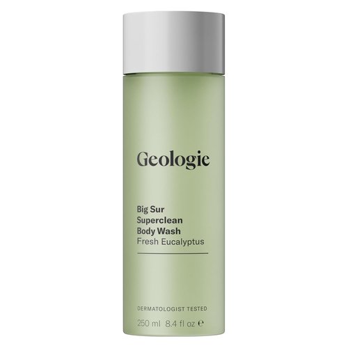 Geologie Big Sur Fresh Eucalyptus Body Wash - Deep Cleansing & Hydrating Shower Gel for All | 8.4 fl oz
