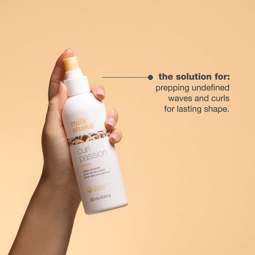 Milk_Shake Curl Passion Primer - Pre-Styling Curl Primer for All Curl Types | Moisturizes & Enhances Definition with Babassu Oil & Milk Proteins