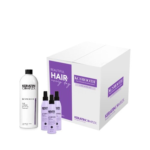 Keratin Complex KCSMOOTH Smoothing System Kit - Includes KCPRIMER & KCSMOOTH | 33.8 fl oz Each