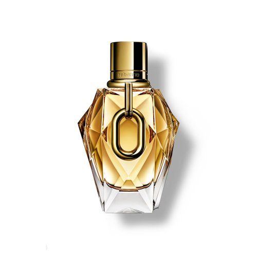 Rabanne Million Gold Eau de Parfum for Her - Long-Lasting Refillable Designer Perfume with Sparkling Rose & White Flowers