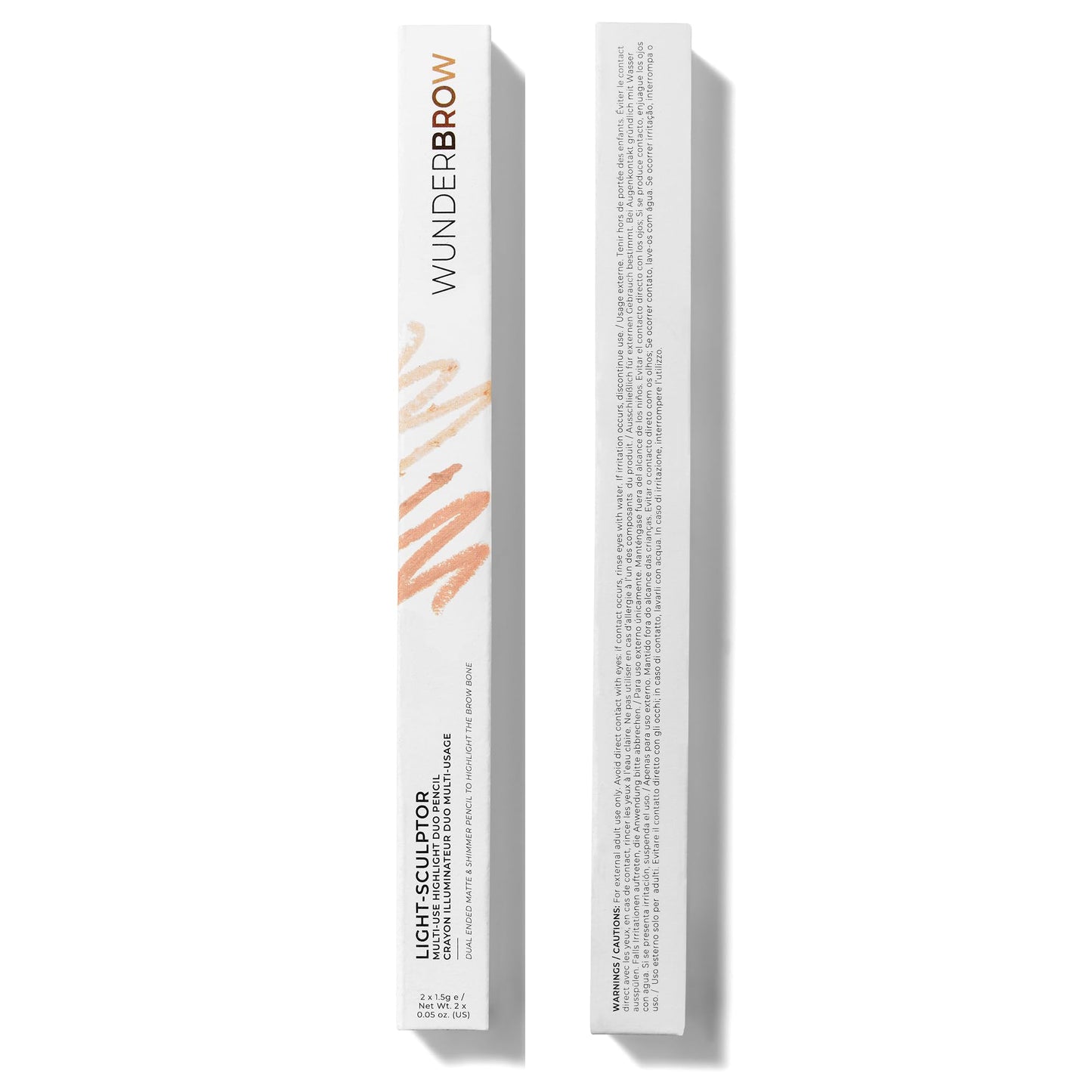 Light-Sculptor Highlight Duo Pencil, Dual Ended Matte & Shimmer (Medium/Deep)