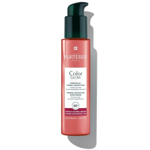 René Furterer Color Glow Thermal-Protecting Cream - Amino Acids & Lemon Oil, 3.3 Fl Oz