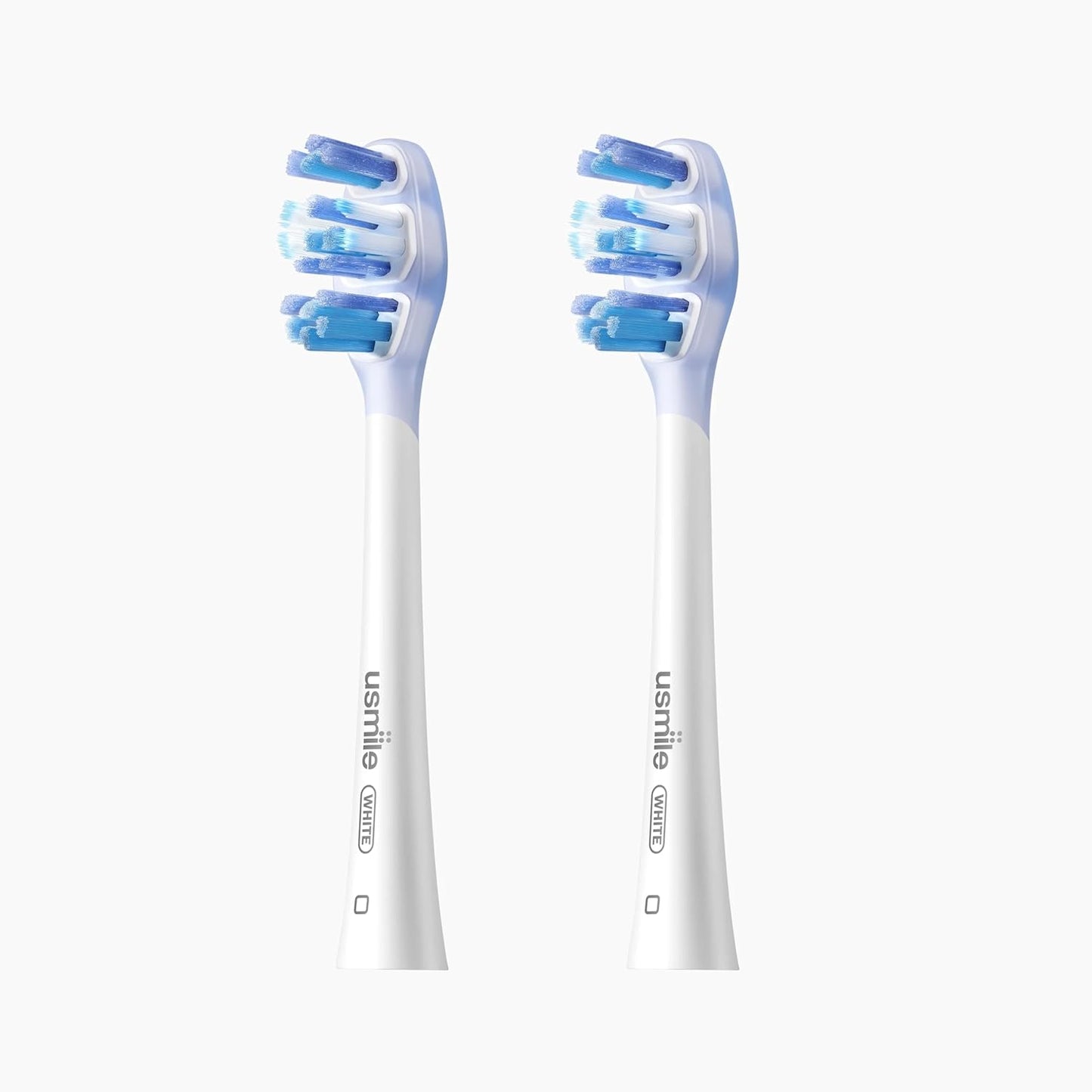 usmile Replacement Toothbrush Heads - Ergonomic Design with Silicone Cushion | Gentle on Gums, 2 Pack