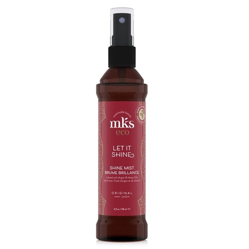 MKS Eco Let It Shine Shine Mist | Refreshing Hairspray with Moroccan Argan Oil - 4 fl oz - Vegan & Cruelty-Free