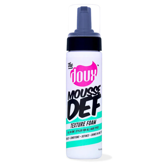 The Doux Multi-Use Mousse for Curly Hair - Defining Foam for Volume, Shine & Curl Definition | Perfect for Textured Hair