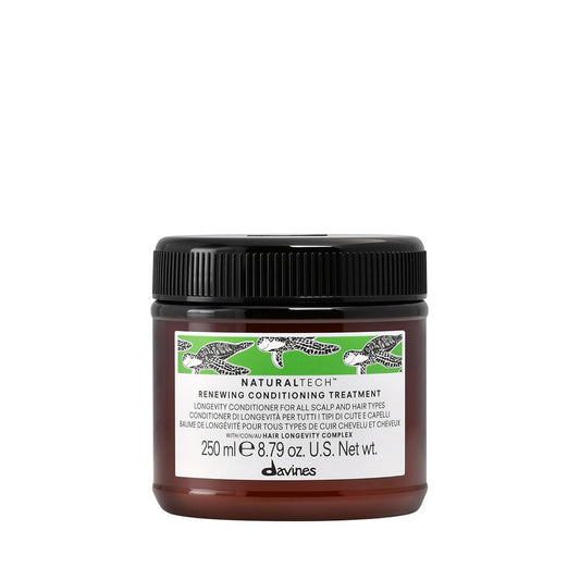 Davines Naturaltech Renewing Conditioning Treatment - Anti-Aging Formula for All Hair Types | 8.45 Fl Oz