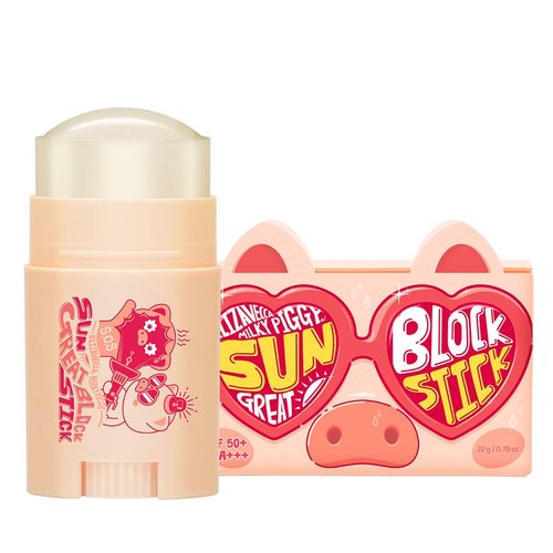 Elizavecca Milky Piggy Great Block Stick SPF 50+ PA+++ - Ultimate Face Protection & Sun Defense