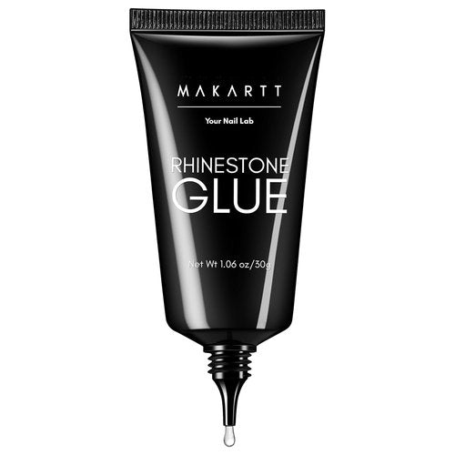 Makartt Rhinestone Nail Glue - Super Strong Gel for Charms & 3D Art | 30ML UV Cured for Salon & DIY