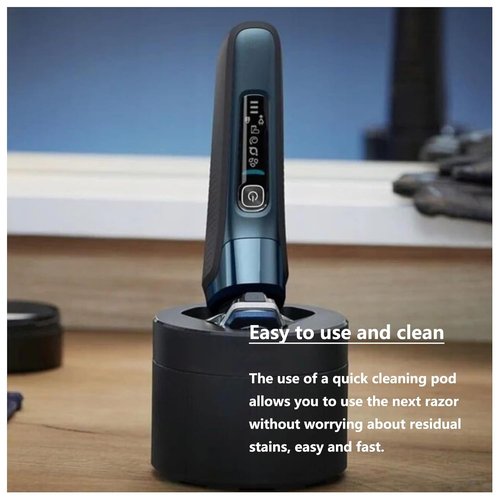 Philips Norelco Replacement Clean Pod - Quick Cleaning Solution for Series 7000, 9000 & 5000 Shavers