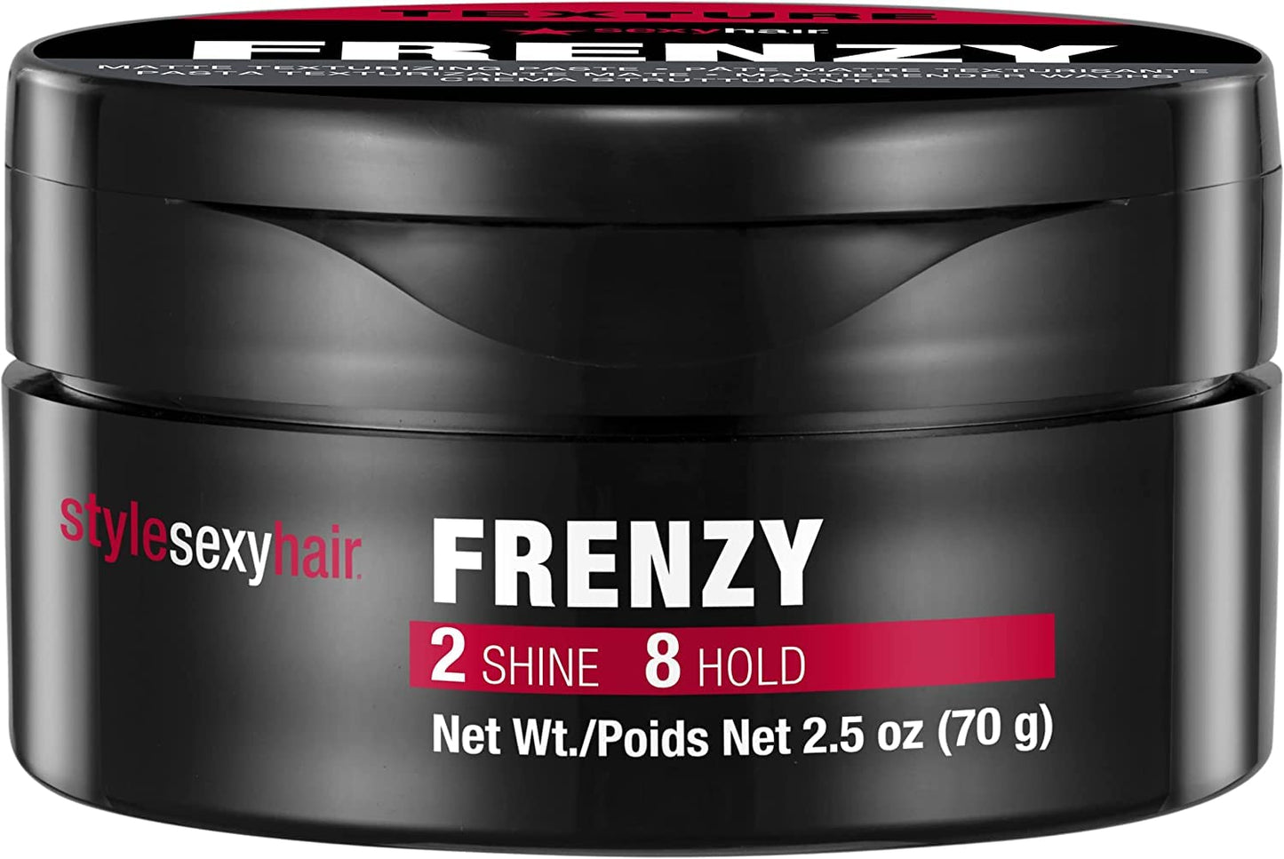 SexyHair Matte Texturizing Paste - 2.5 Oz | Adds Fullness, Texture & Definition | Semi-Matte Finish