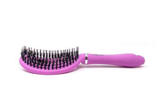 Marilyn Brush Halo Paddle Brush - Smoothing Boar/Nylon Bristles for Faster Drying | Ideal for Sensitive Scalps & Wigs