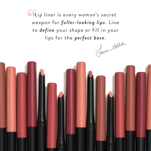 LAURA GELLER NEW YORK Modern Classic Lip Liner, Luxurious Creamy Long Lasting Lip Liner, Prevents Feathering and Fading, Nice Neutral