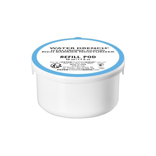 Peter Thomas Roth | Water Drench® Hyaluronic Cloud Moisturizer Refill Pod | Fragrance-Free Barrier Cream for Dry Skin
