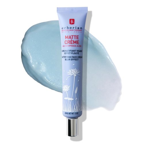Erborian Matte Face Cream - Mattifying & Blurring Primer for Oily Skin | 1.5 Oz for Poreless Finish