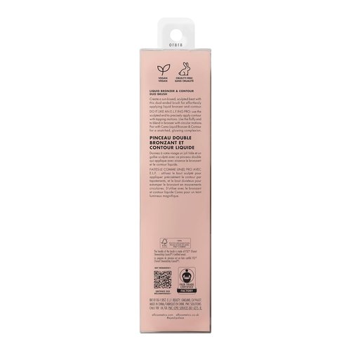 e.l.f. Liquid Bronzer & Contour Duo - Silky Pigmented Formula with Dual-Ended Brush | Vegan & Cruelty-Free