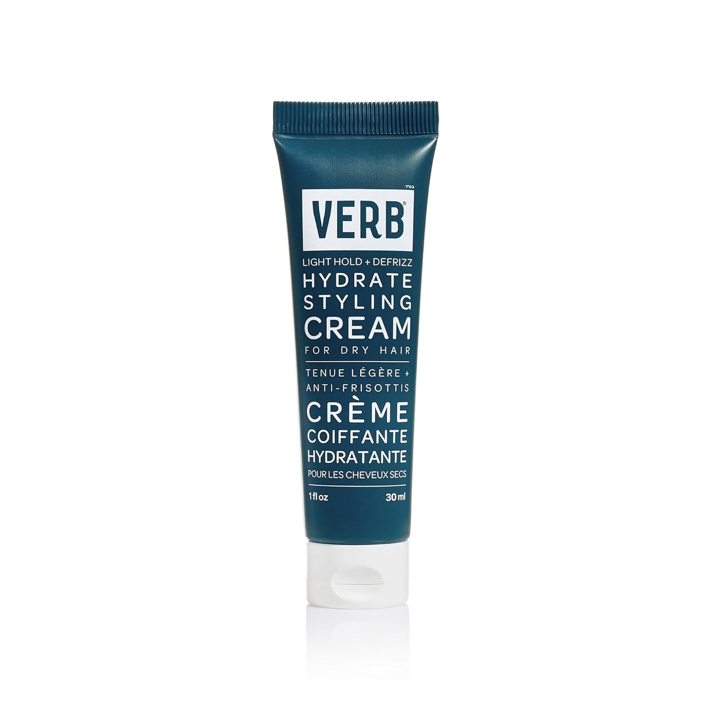 VERB Hydrate Styling Cream - Smooths Frizz & Adds Moisture for Dry Hair - Amber & Warm Jasmine Scent
