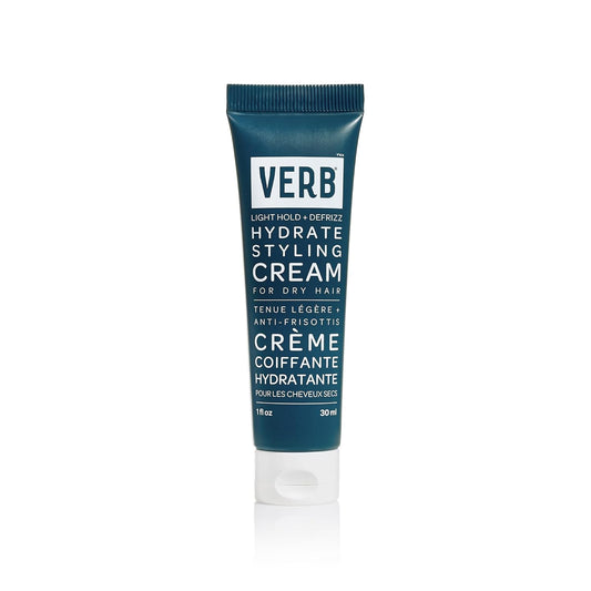 VERB Hydrate Styling Cream - Smooths Frizz & Adds Moisture for Dry Hair - Amber & Warm Jasmine Scent