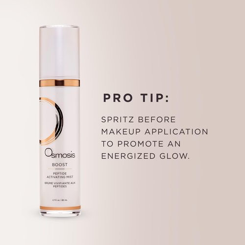 OSMOSIS Boost Peptide Activating Facial Mist for Hydration and Sensitive Skin 2.7 Fl Oz