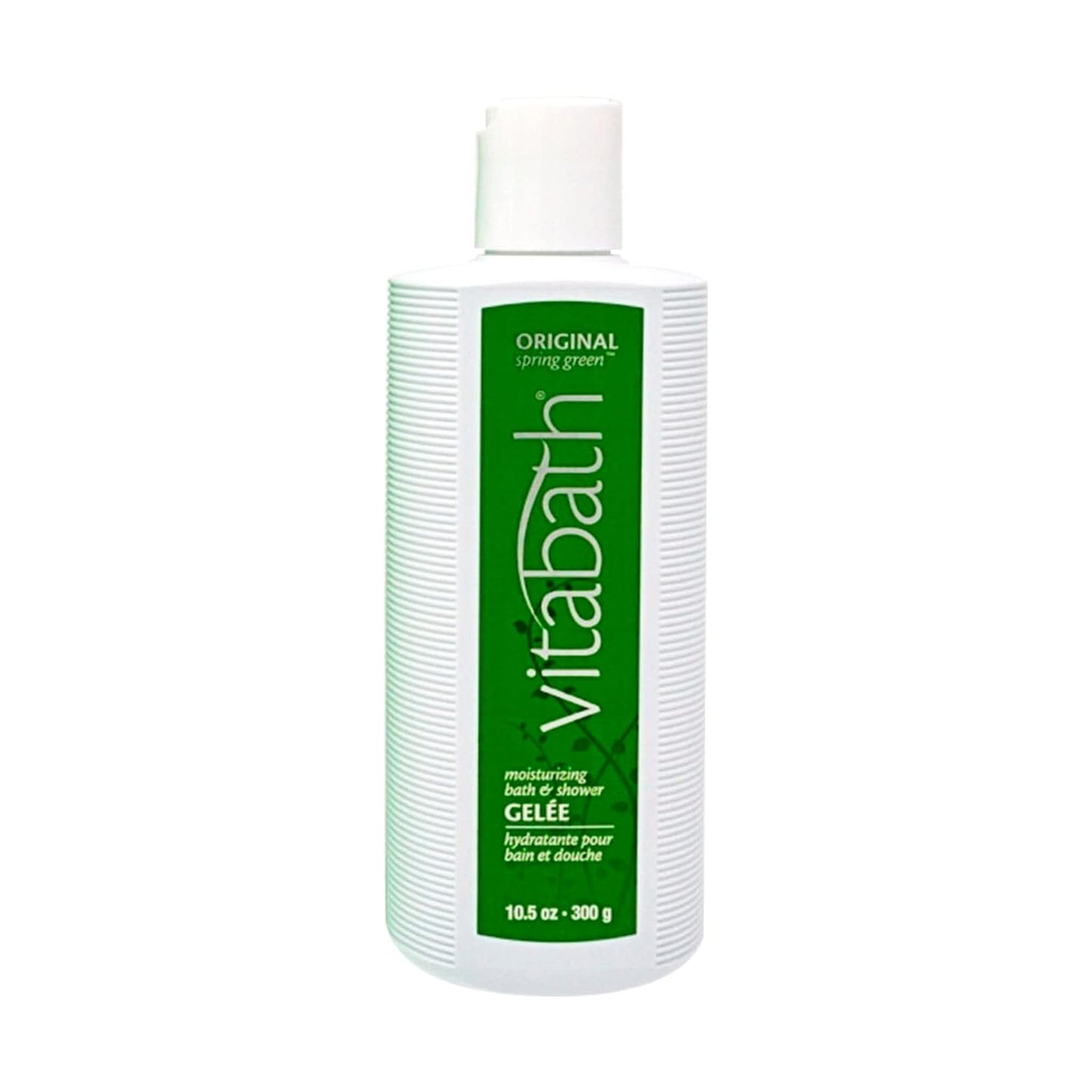 Vitabath Original Spring Green Moisturizing Bath & Shower Gel - Hydrating Body Cleanser, 10.5 oz