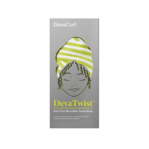 DevaCurl DevaTwist Anti-Frizz Microfiber Towel Wrap - Hands-Free Design for Effortless Drying