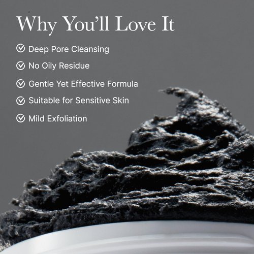 ARENCIA Black Tea Rice Mochi Face Cleanser - Pore Care & Sebum Control for Oily Skin | 120g