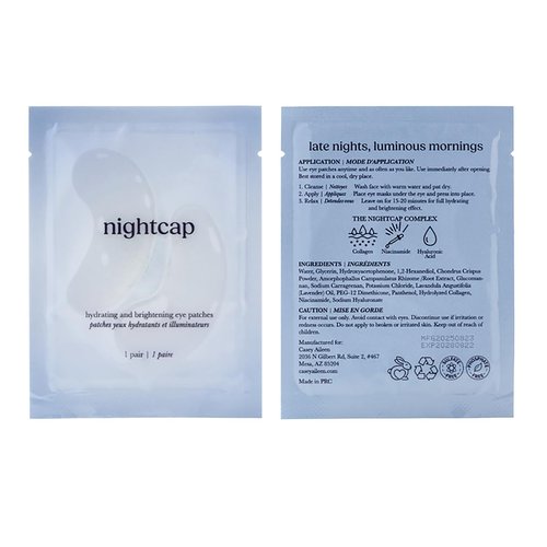 Casey Aileen Under Eye Patches - Cooling Hydrogel Masks for Dark Circles & Puffiness - 24 Pair Set