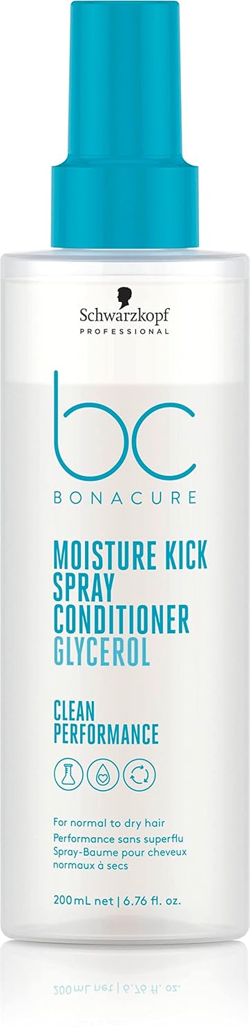 BC Bonacure Moisture Kick Spray Conditioner - Hydrating Formula for Dry Hair | 6.8 Ounces