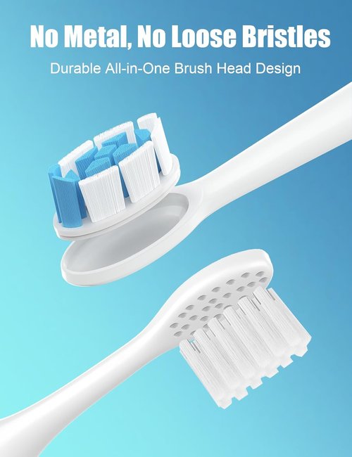 Philips Sonicare Toothbrush Replacement Heads - 10 Pack White for Diamondclean Electric Brush