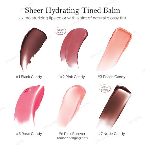 KYDA Honey Lipstick | Tinted Hydrating Lip Balm with Natural Sheer Tint | Moisturizing Black Color