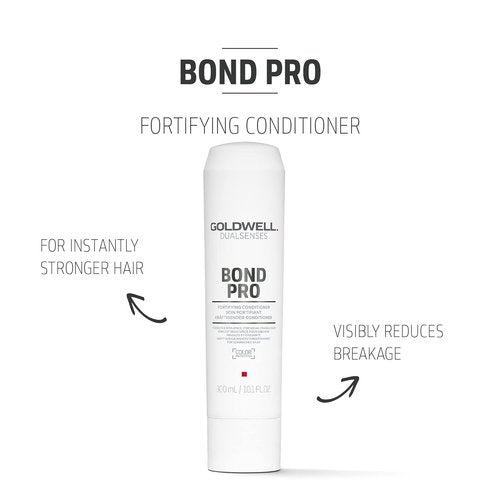 Goldwell Dualsenses Bond Pro Conditioner - Strengthening Formula for Damaged Hair | 33.8 Fl Oz