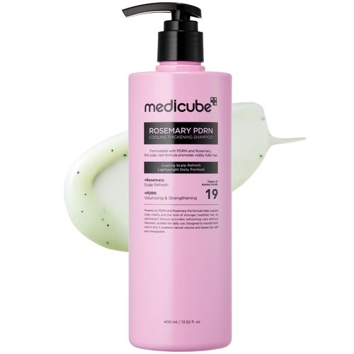 Medicube Rosemary PDRN Clarifying Shampoo - Refreshing & Nourishing Care for Fine Hair | 13.52 fl. oz.
