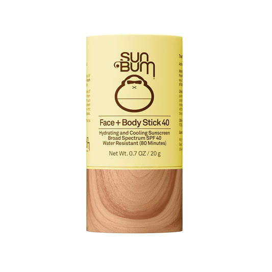 Sun Bum Original SPF 40 Sunscreen Stick - Water-Resistant Broad Spectrum Protection - Travel Size 0.7 oz
