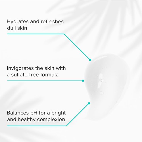 ClarityRx C-Results Vitamin C Facial Cleanser, Natural Plant-Based Brightening Face Wash with Lactic Acid