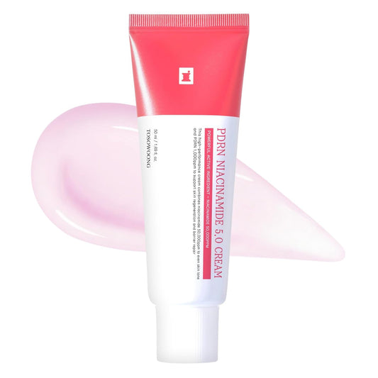 TOSOWOONG PDRN Niacinamide 5% Cream - Dark Spot Remover & Hydrating Moisturizer | 50ml Korean Skincare