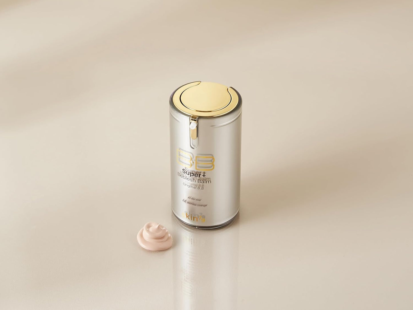 SKIN79 Gold BB Super Plus Beblesh Balm - Flawless Radiant Foundation Makeup, 40g | US Exclusive Natural 21 Color