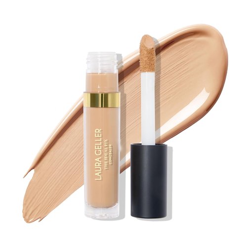 Laura Geller New York Ideal Fix Under Eye Concealer – Full Coverage, Anti-Aging Formula | 03 Light – Hydrating & Crease-Free for Mature Skin