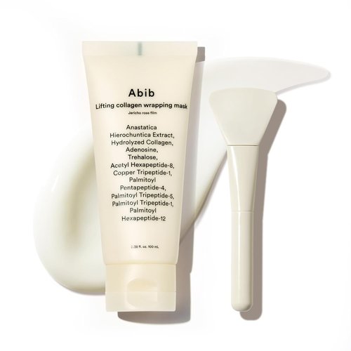 Abib Lifting Collagen Wrapping Mask - Jericho Rose Peel-Off Face Mask with Peptides | 3.38 fl oz