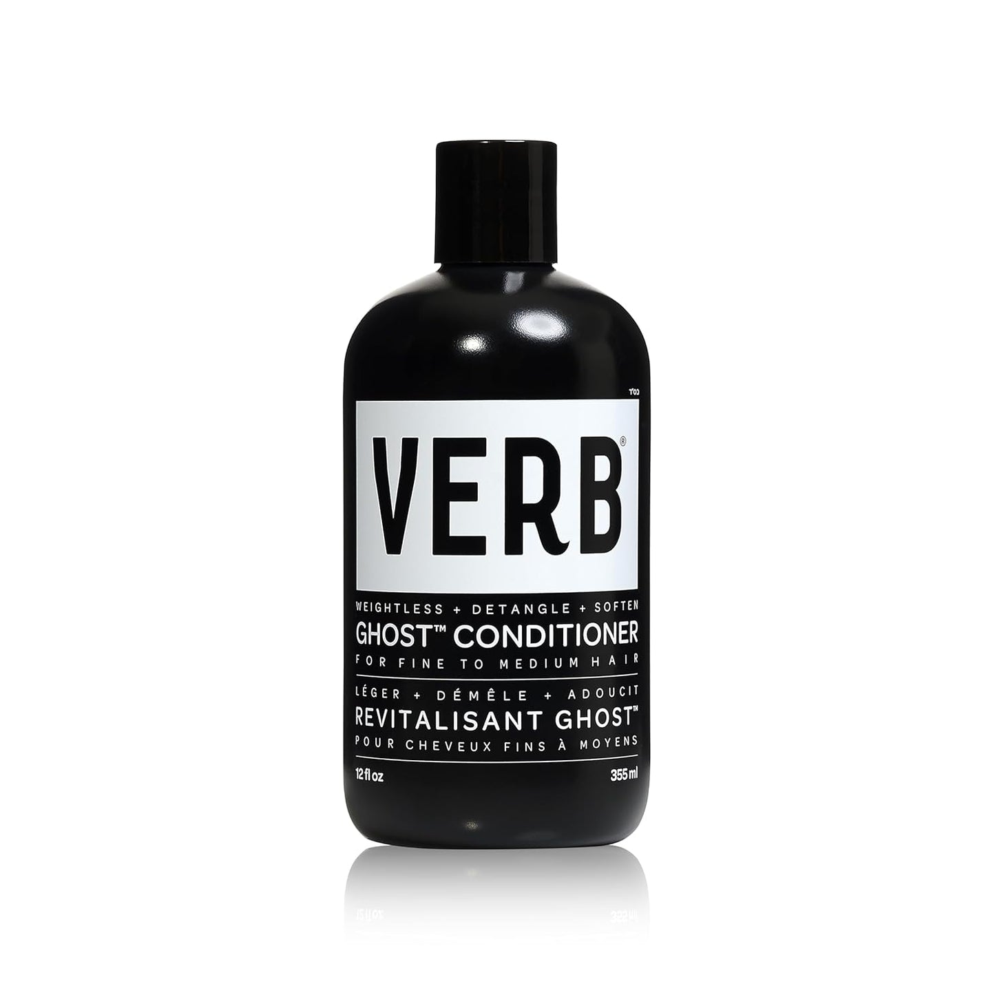 VERB Ghost Conditioner - Moringa Oil Infusion for Moisturizing Fine Hair - Vegan, Paraben-Free, Sulfate-Free