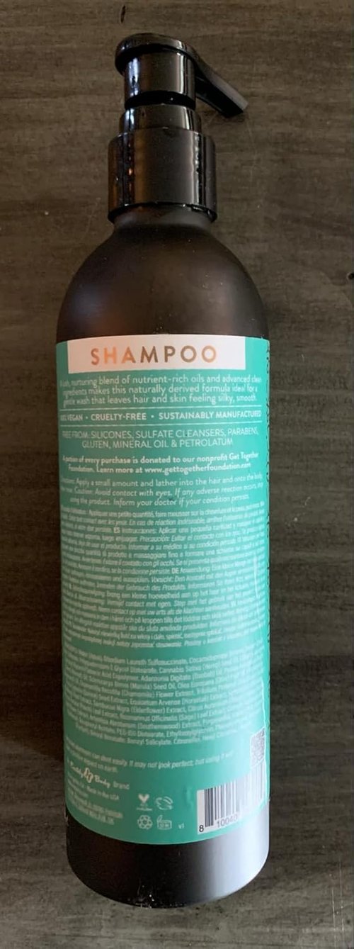 MKS Eco WOW Nurture Shampoo & Body Wash - Sulfate-Free Halcyon Scent, Vegan & Cruelty-Free