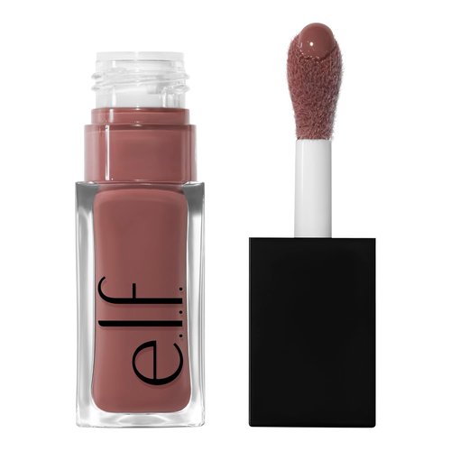 e.l.f. Glow Reviver Lip Oil - Nourishing Tinted Lip Oil for High-Shine Finish | Infused with Jojoba Oil, Vegan, Money Mauve