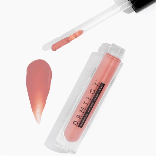 DRMTLGY Lip Silk SPF 40, Soft – Tinted Lip Balm & Lip Oil with Mineral Sunscreen, Hydrating Lip Care with SPF, Non-Sticky Lip Gloss for Women, Moisturizing Lip Tint, Skin Care Stick