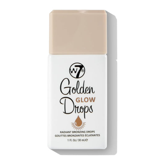 W7 Golden Glow Drops - Liquid Bronzing Drops for Flawless Skin & Radiant Glow | 30ml