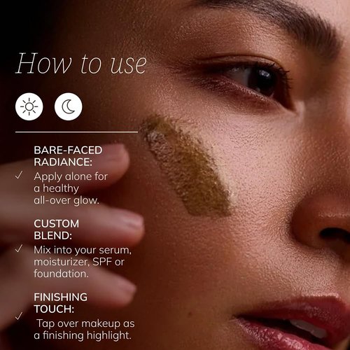 Colleen Rothschild Ethereal Glow Serum - Radiance Elixir for Hydration & Barrier Strengthening | 2 Shades for All Skin Types