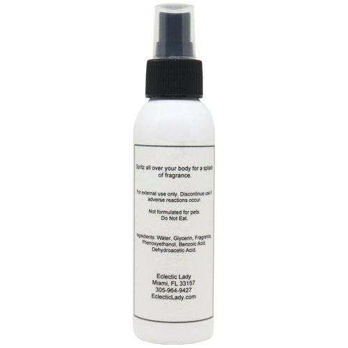 Eclectic Lady Lilac Body Spray, 2 ounces, Body Mist for Women with Clean, Light & Gentle Fragrance, Cologne with Soft, Subtle Aroma For Daily Use