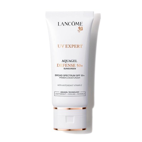 Lancôme UV Expert Defense SPF 50+ Primer & Moisturizer - 3-in-1 Lightweight Hydrating Sunscreen | Non-Greasy Aquagel Texture
