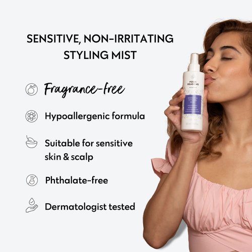 No Nothing Styling Mist | Hair Heat Protectant Blowout Spray - Frizz Control & Volume, 8.45oz