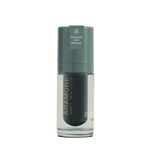 Aramore NAD+ Cell Energizing Skin Care Treatment with Proprietary NAD+ Precursor Complex, Clinically Proven to Target 12 Signs of Aging - 15ml