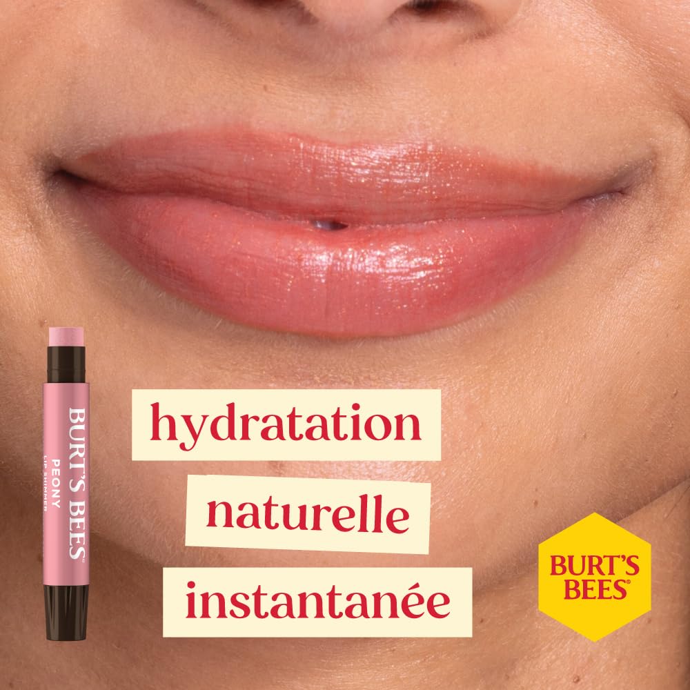 Burt's Bees Kissable Color Lip Shimmer - Perfect Holiday Gift | 1 EA